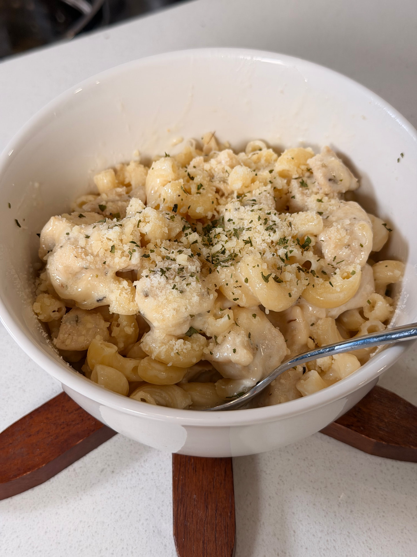 Creamy Garlic Parmesan Chicken Pasta