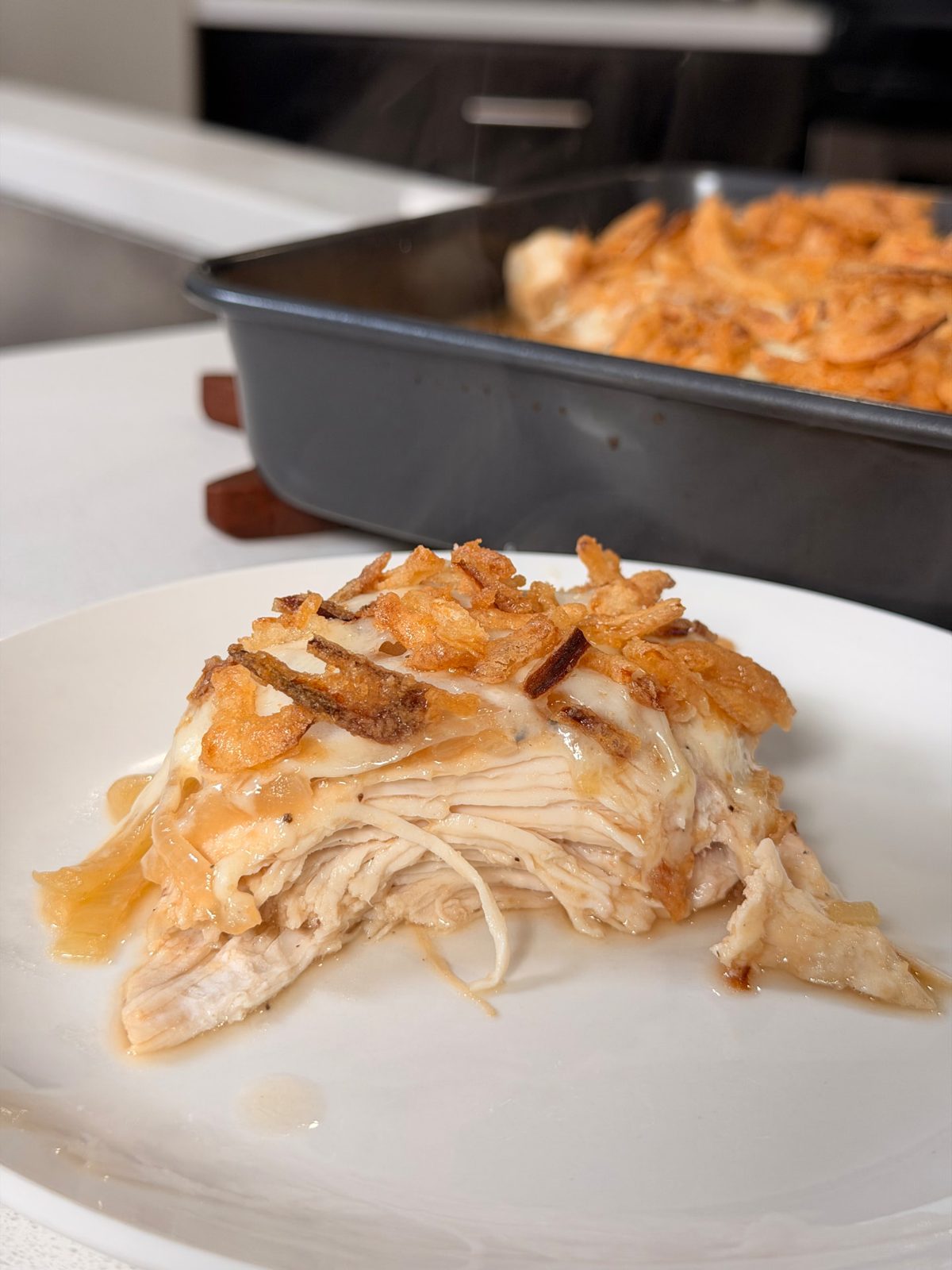 Easy French Onion Chicken Bake