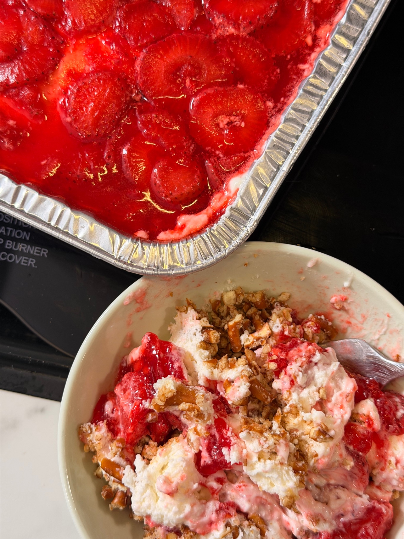 Easy Strawberry Pretzel Salad