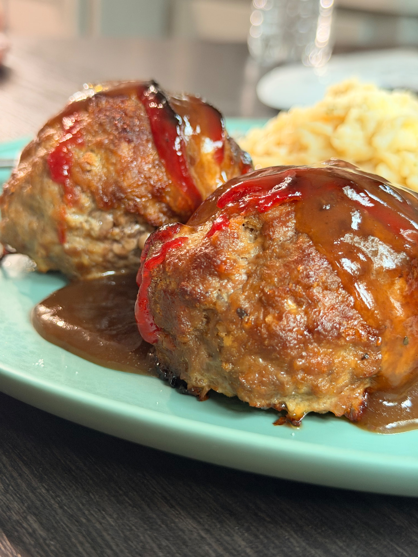 Easy Air Fryer Mini Meatloaves
