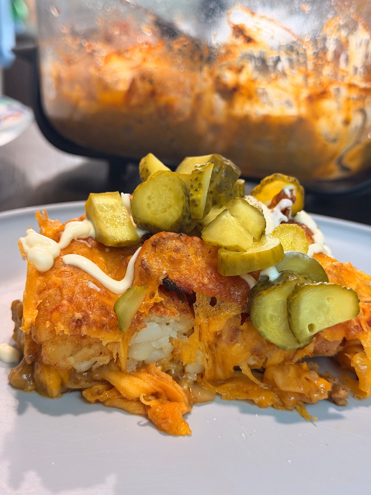 Easy Cheeseburger Tater Tot Casserole