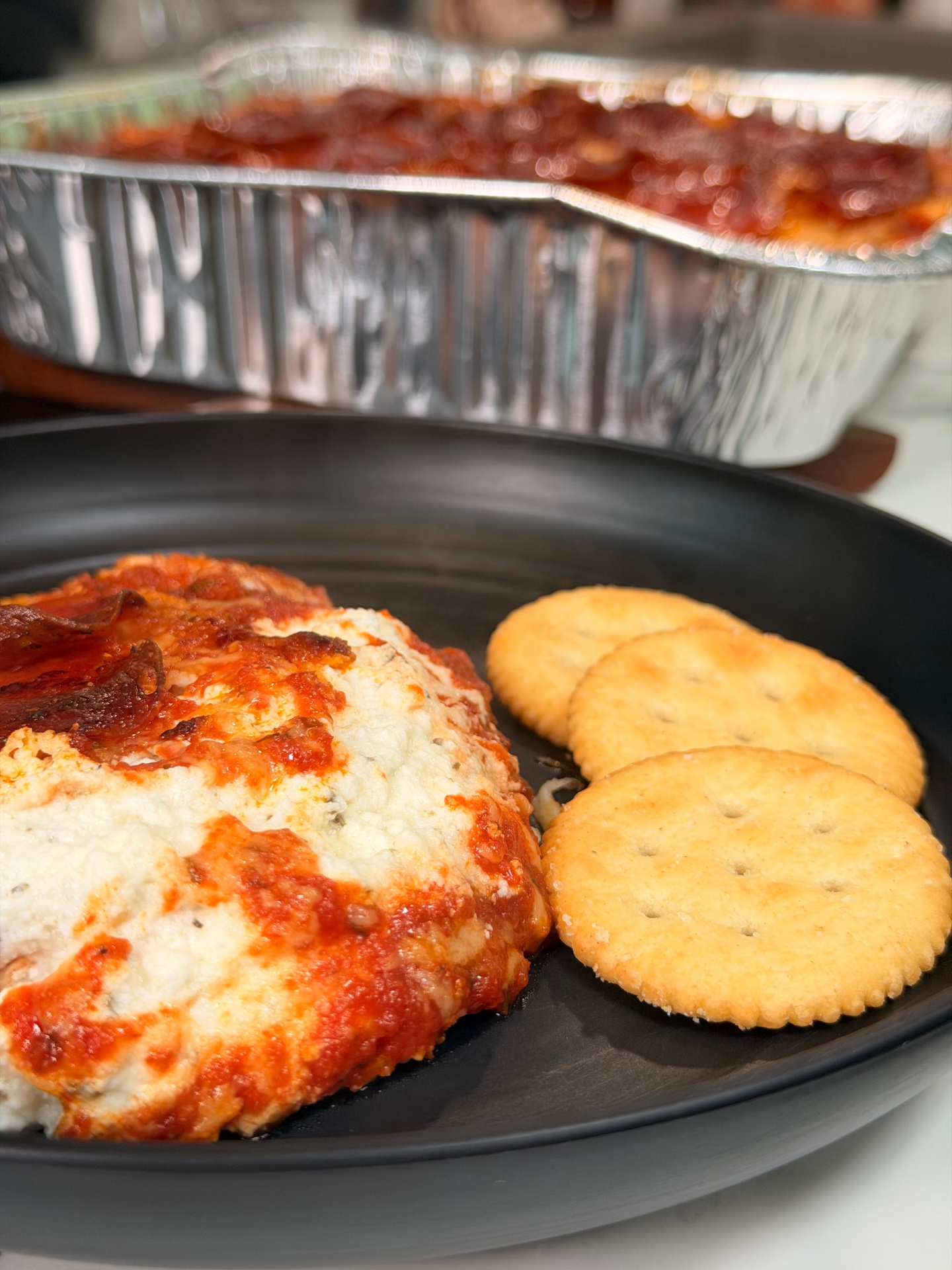 Easy Baked Pizza Dip