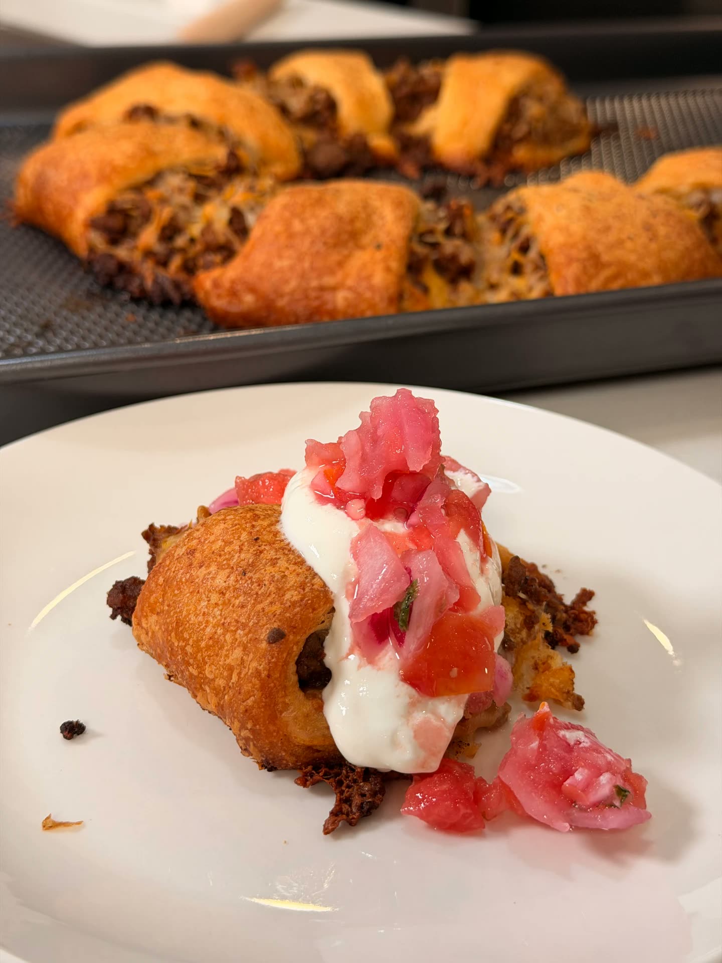 Easy Taco Crescent Roll