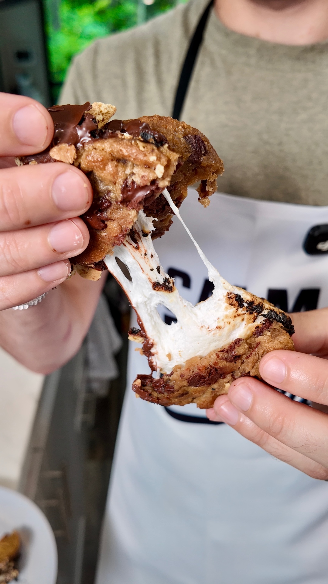 Chocolate Dipped S'mores Cookie Sandwiches