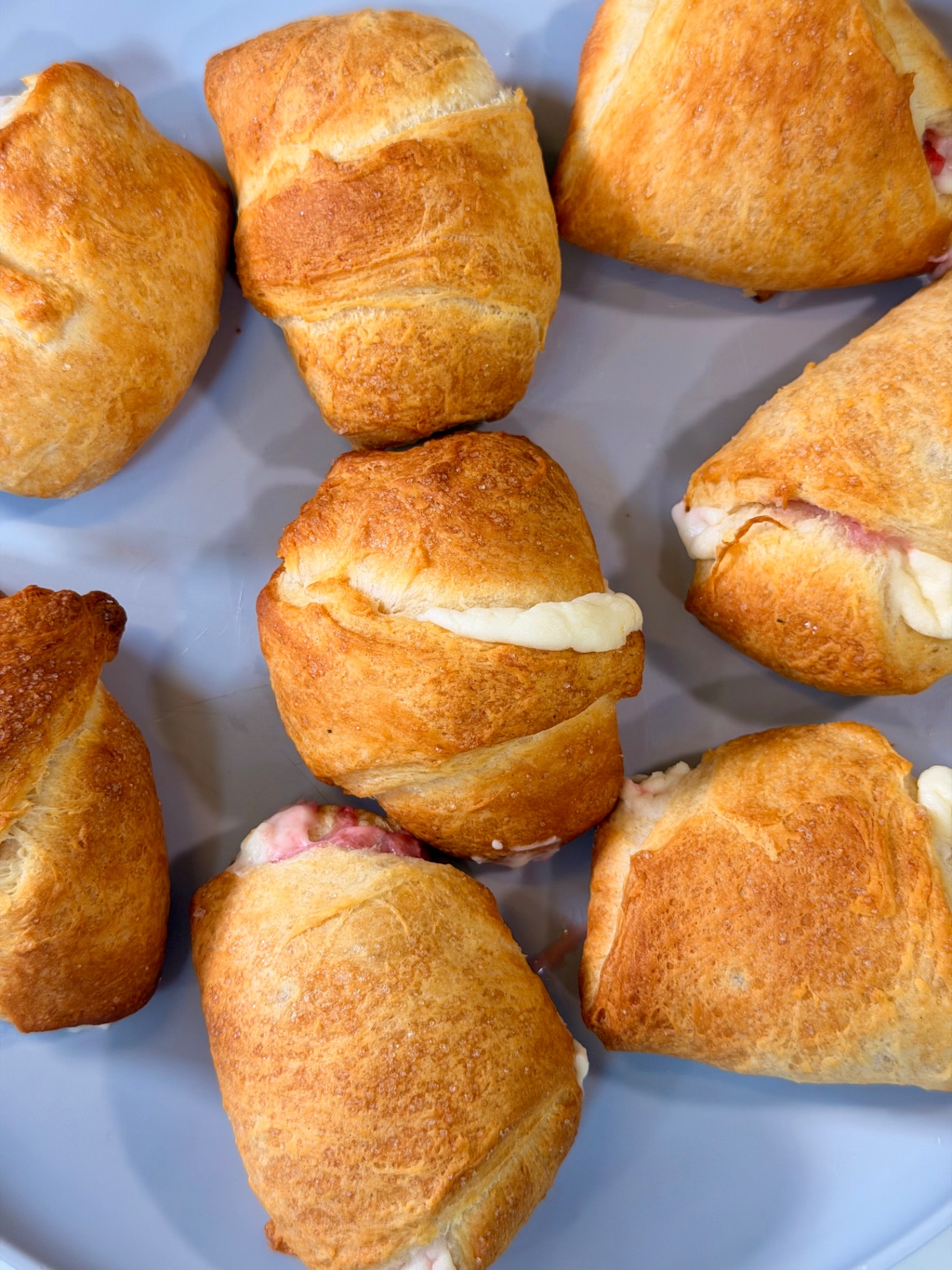 Strawberry Cheesecake Crescent Bites