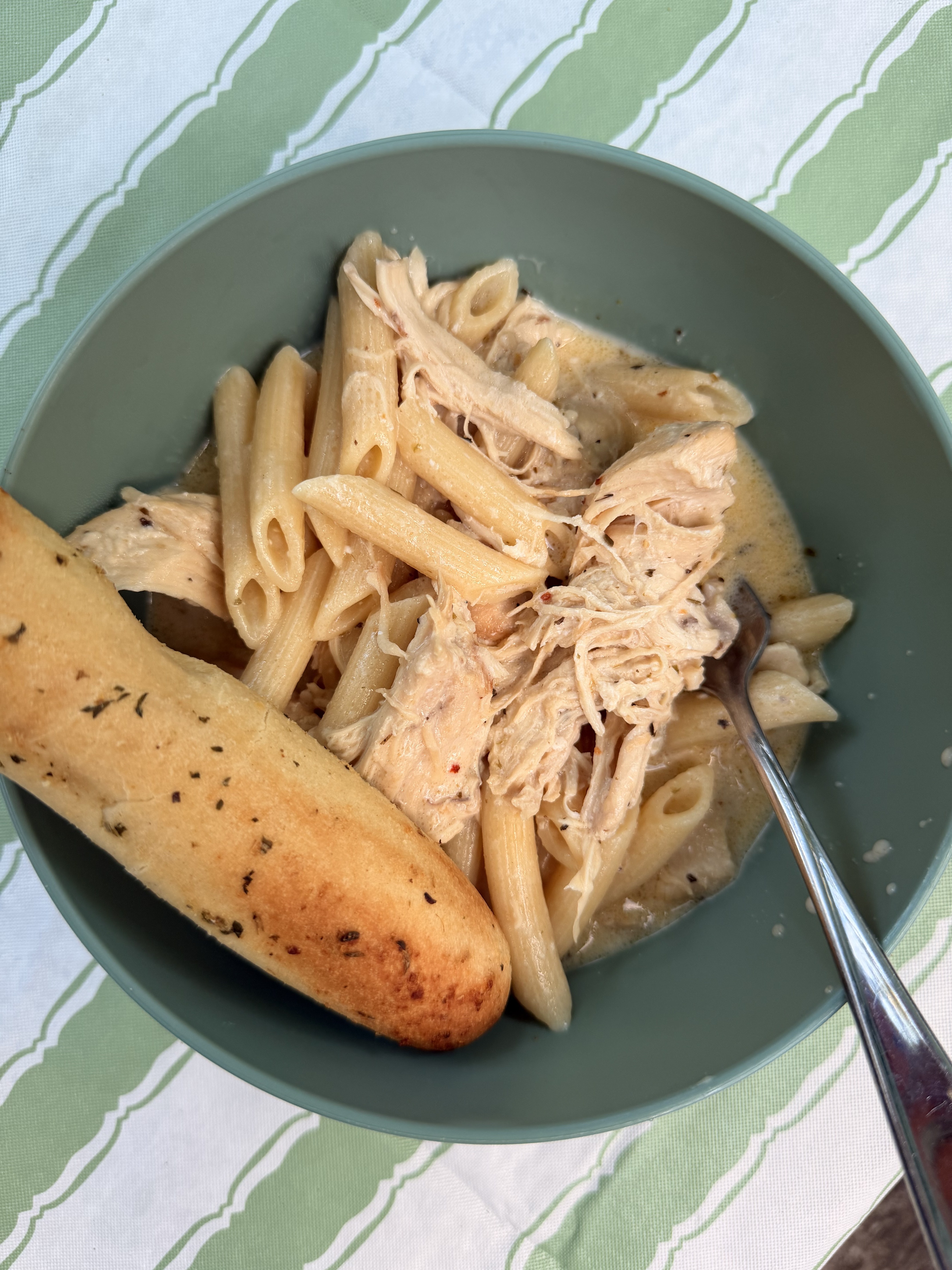 Creamy Italian Pressure Cooker Chicken Pasta