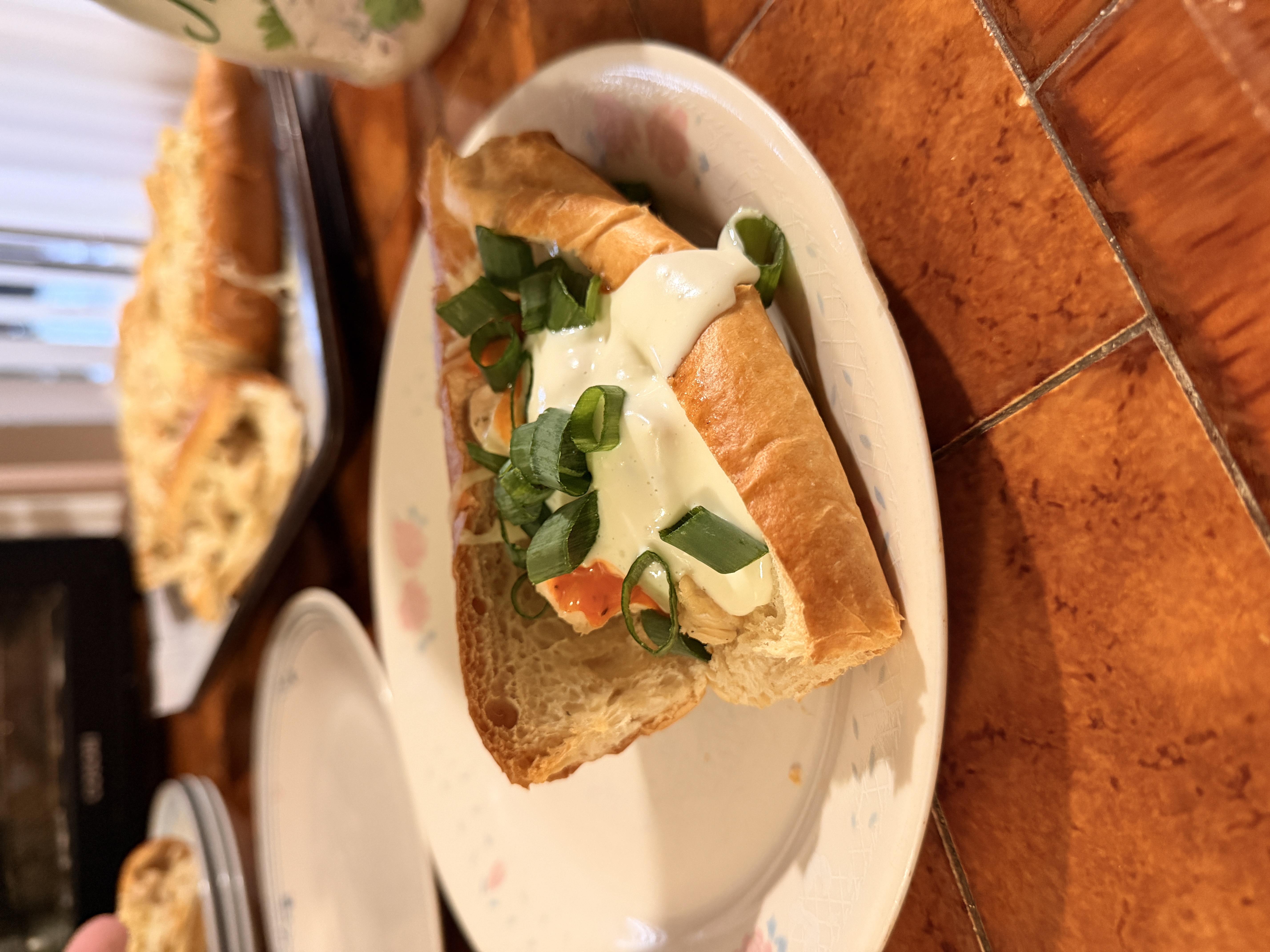 Buffalo Chicken Hoagies