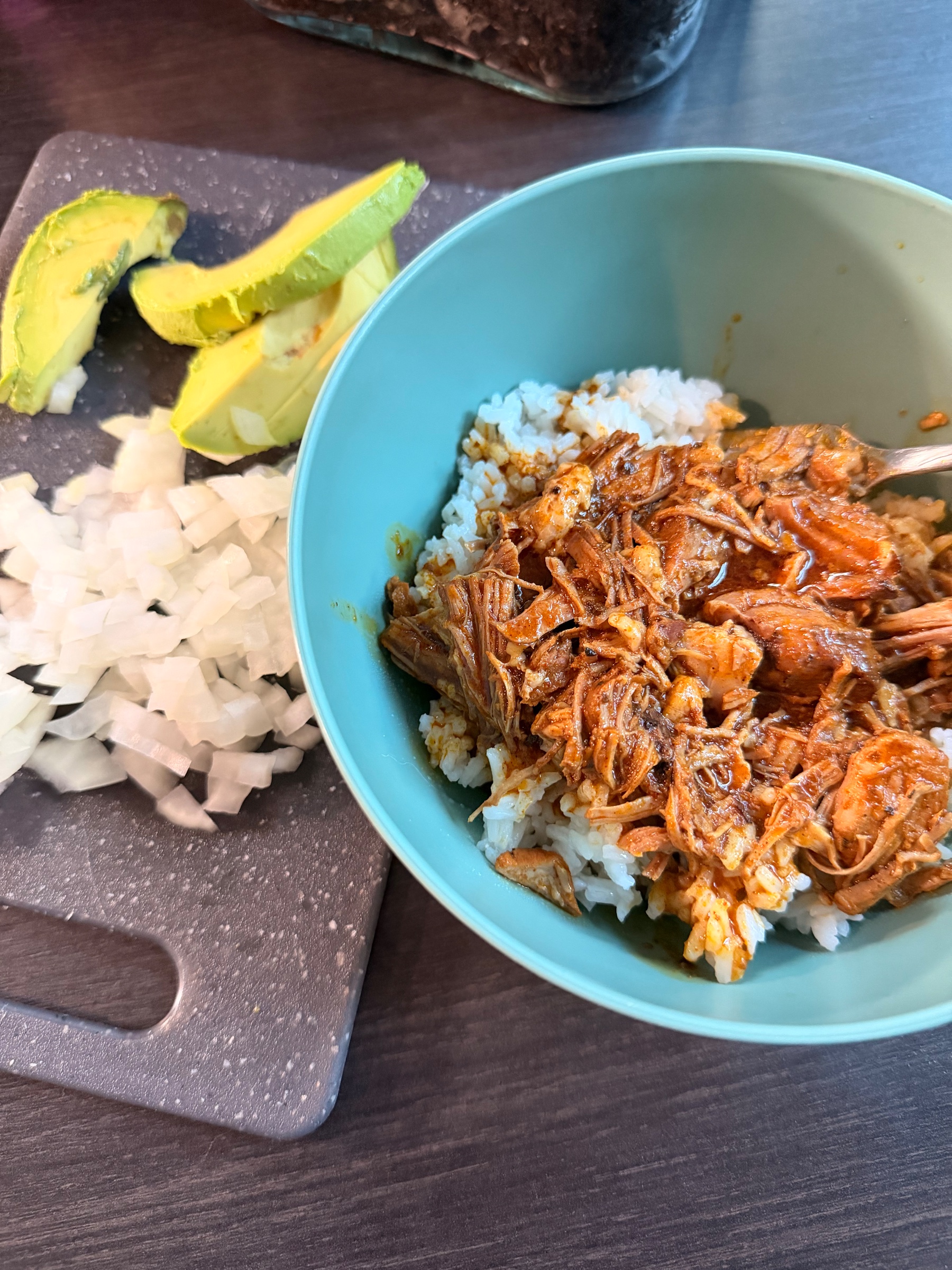Pressure Cooker Cochinita Pibil Pork Bowls